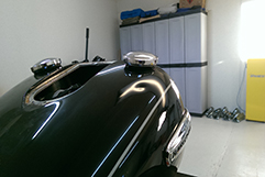 Motorrad Vorher