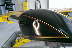 Motorrad Vorher