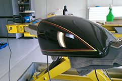 Motorrad Nachher